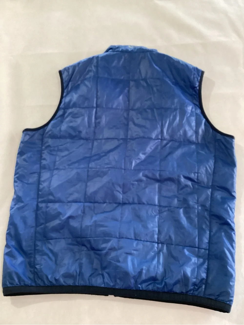 Vineyard Vines Men's Royal Blue Quilted Vest size L 7/25